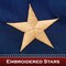 G128 2 Pack: American USA Tea-Stained Flag | 2.5x4 Ft | ToughWeave Pro Series Pole Sleeve Embroidered 420D Polyester | Embroidered Stars
